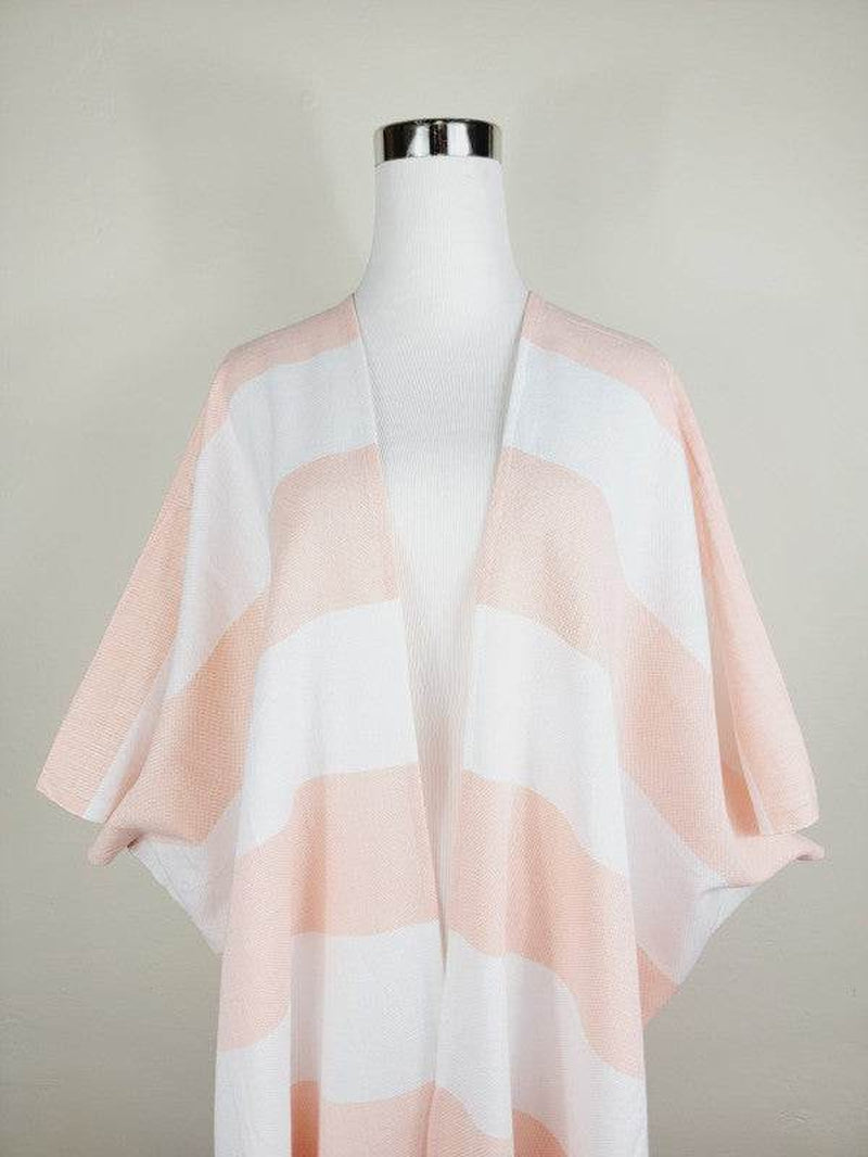 Beach Cover Up, Beach Dress Open Front - Orange