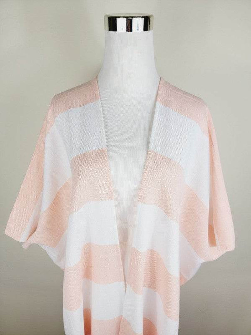 Beach Cover Up, Beach Dress Open Front - Orange